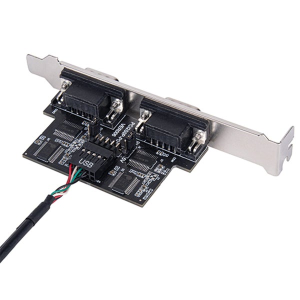 Silverstone SST-ECD01 Internal USB 2.0 to dual RS232 Serial port adapter Carousel 2