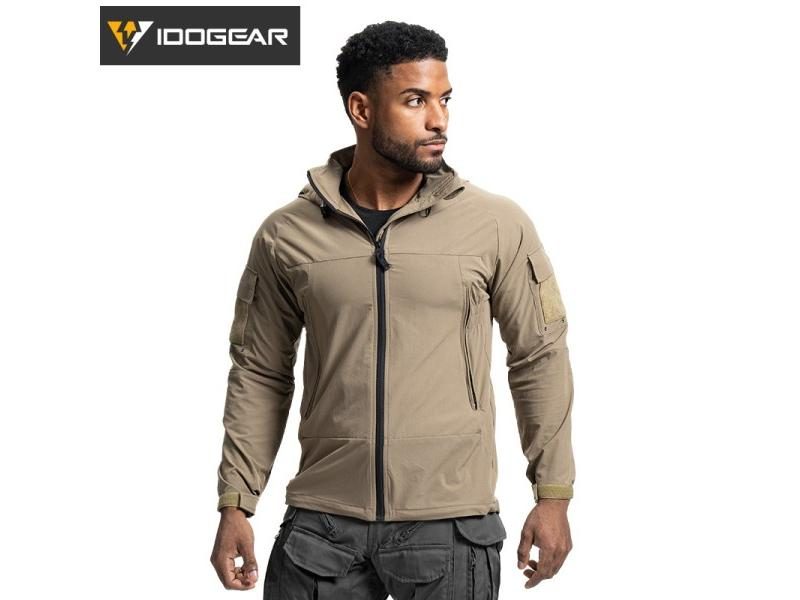 IDOGEAR Men's Tactical Windbreaker Windproof Water-resistant Coat 3118 Carousel 1