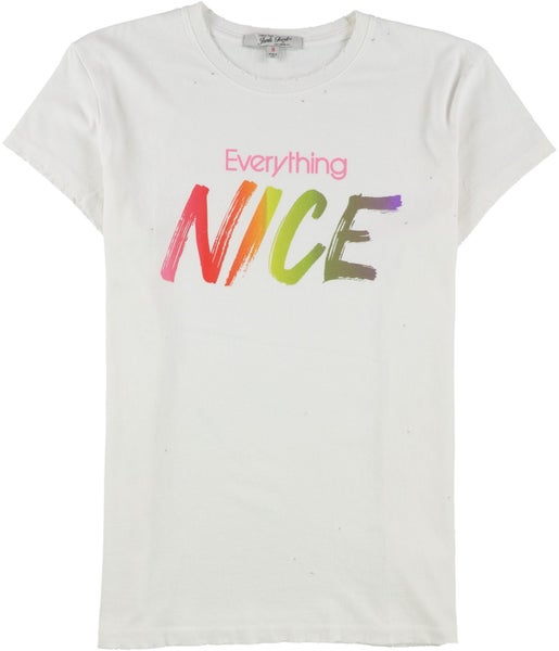 Junk Food Womens Everything Nice Graphic T-Shirt, NWT Carousel 5