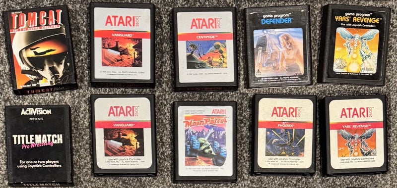 Retro Gaming : ATARI 2600 Games - PICK ONE (1) Carousel 1