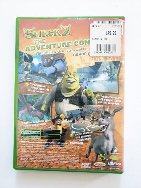 Shrek 2 / Xbox / GC Carousel 4