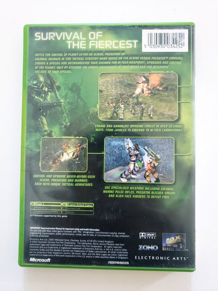 Aliens Versus Predator: Extinction / Xbox / GC 'Uncommon' Carousel 4