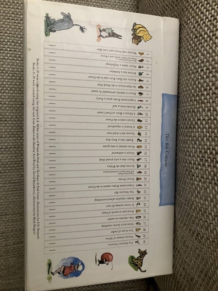 Complete set of Winnie the Pooh books62971019882625111