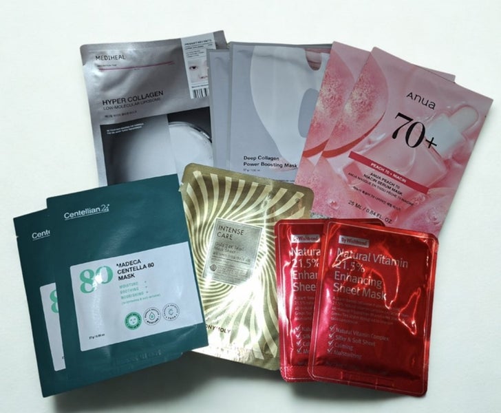 High-End Sheet Masks from Korea inc Collagen Overnight Masks x 10 Carousel 1