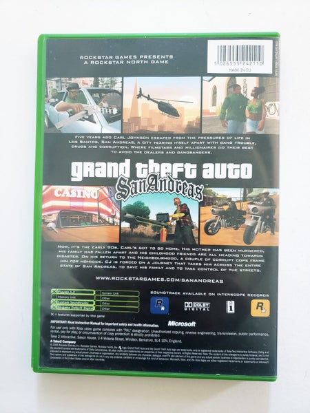 Grand Theft Auto: San Andreas / Xbox / GC Carousel 4