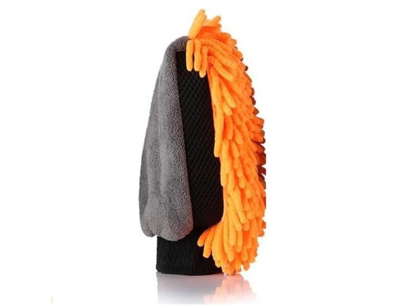 1/5pcs Car Washing Gloves Waterproof Microfiber Chenille Gloves Car Cleaning Carousel 1