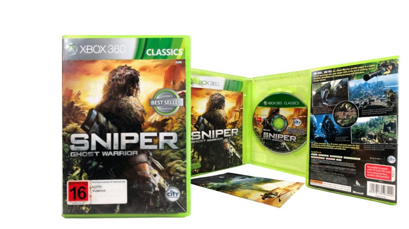 Sniper Ghost Warrior (XBox 360 - GENUINE CLASSICS) *MINT COMPLETE* Carousel 1