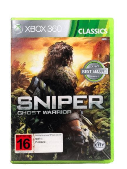 Sniper Ghost Warrior (XBox 360 - GENUINE CLASSICS) *MINT COMPLETE* Carousel 2