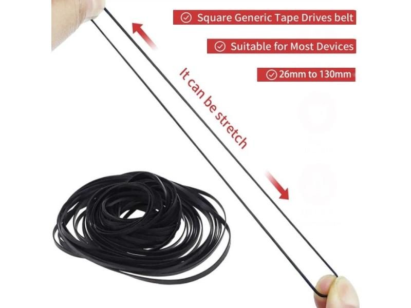 Cassette Tape Recorder Belt For CD-ROM Video Machines 1pack Carousel 1