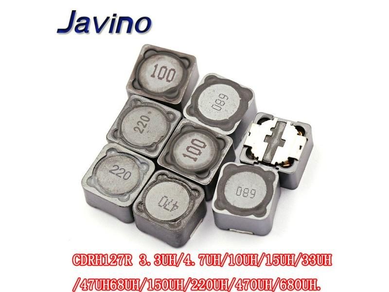 5/20/50PCS CDRH127 CD127 CDRH127 10/15/22/33/47/68UH 12*12*7 SMD Power Inductor Carousel 1