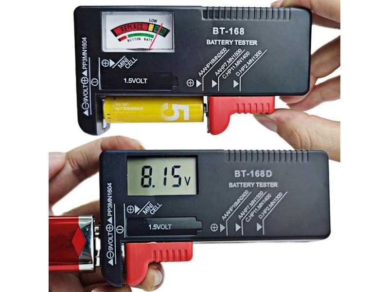 Battery Tester Batteries Carousel 2