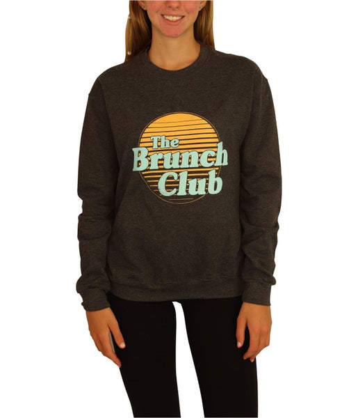 Kid Dangerous Womens Brunch Club Sweatshirt, NWT Carousel 1