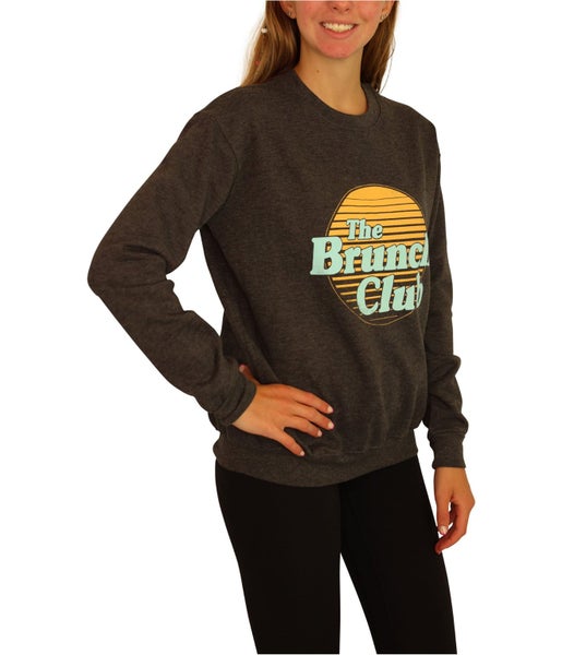 Kid Dangerous Womens Brunch Club Sweatshirt, NWT Carousel 2