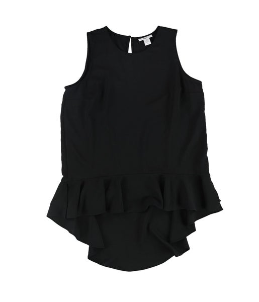 bar III Womens High-Low Peplum Blouse, NWT Carousel 1