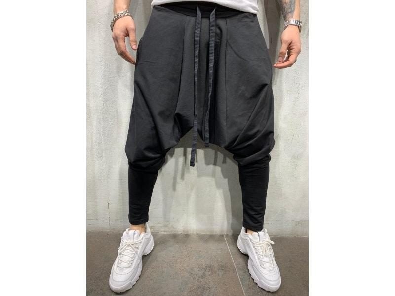 Mens Clothing 2025 Men's New Hip-hop Trend Trousers European American Loose Carousel 1