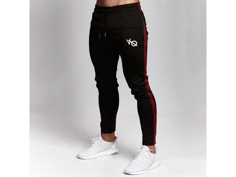 Cotton Navy Slim Trousers Street Clothing Men's Casual Pants Jogger Fashion Carousel 1