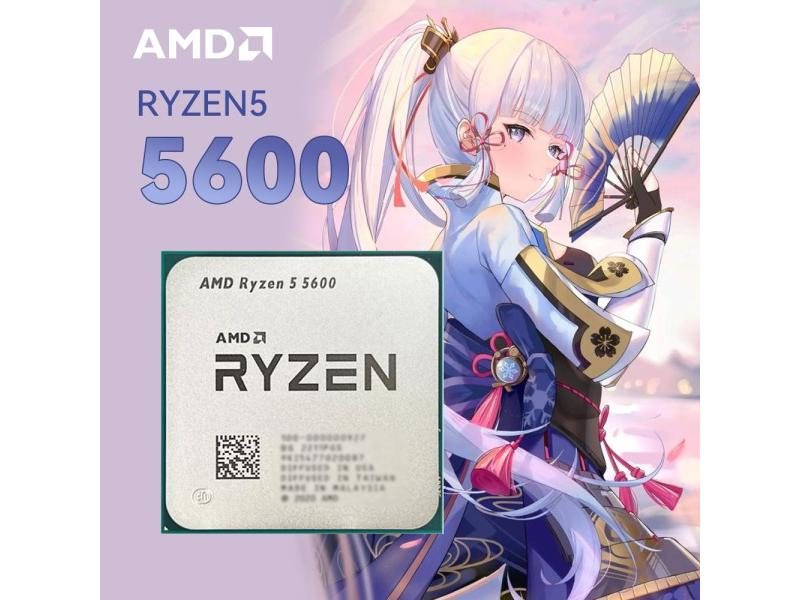 AMD R5 5600 Desktop CPUs 6 Core 12 Thread Up To 4.4 GHz AM4 DDR4 32 MB L3 Cache Carousel 1