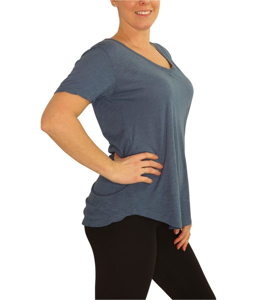 P.J. Salvage Womens Solid Rounded Hem Pajama Sleep T-shirt, NWT Carousel 2