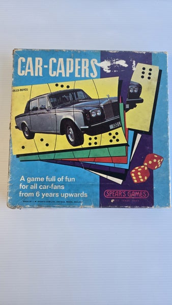 Spears Games Car-Capeers 1960's Vintage Carousel 1