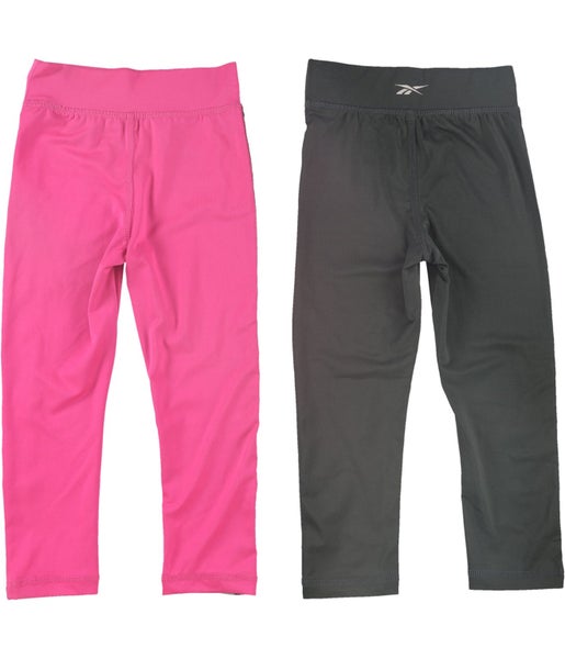 Reebok Girls 2-Pack Compression Athletic Pants Carousel 2