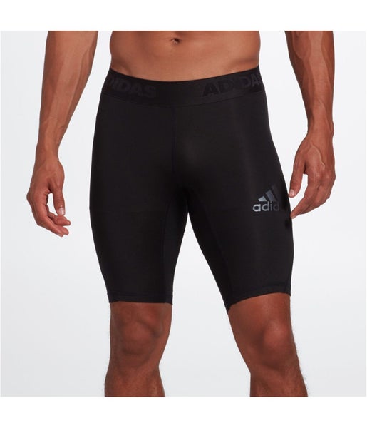 Adidas Mens Alphaskin Compression Athletic Workout Shorts Carousel 1