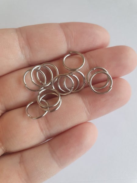 Stainless Steel Jump Rings 10x1mm x40 Carousel 2