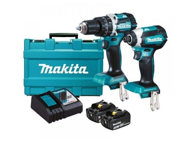 Makita 18V Drill Driver Brushless LXT 3.0Ah Kit Carousel 1
