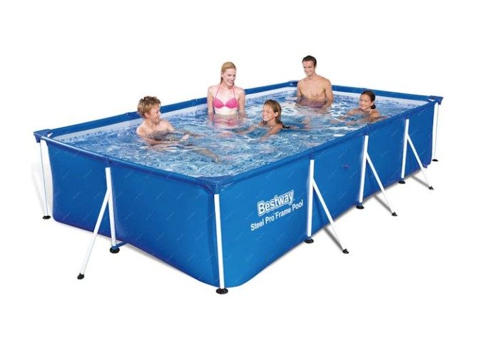Bestway Family Splash Steel Frame Pool Set 4.0m x… Carousel 1