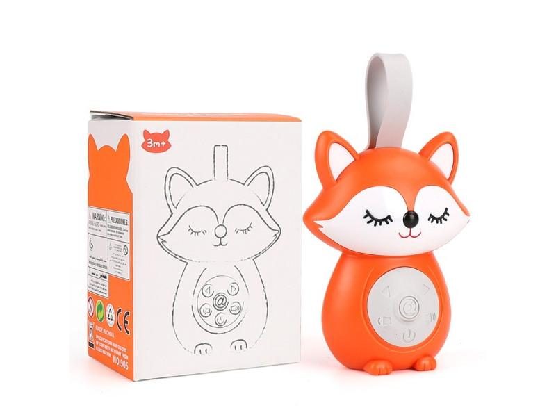 Portable White Noise Machine Baby Soother With 5 Light Music For Toddlers Timed Carousel 1