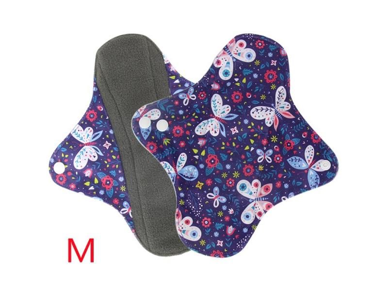 Menstrual Washable Sanitary Towel Absorbent Maternity Period Pads Reusable Carousel 1