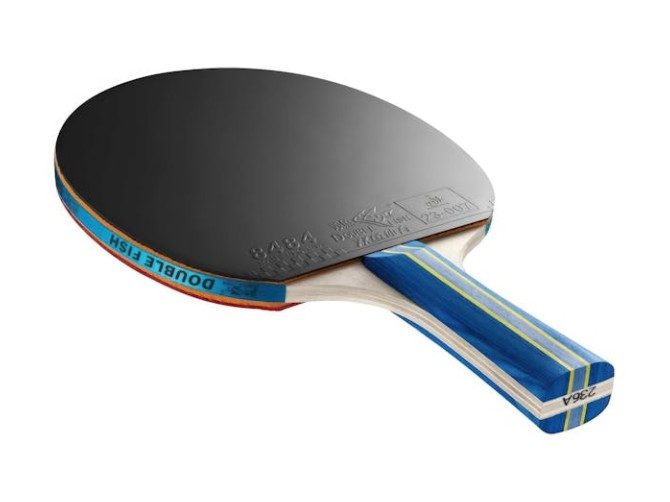 Double Fish Table Tennis Bat & Ball Set Carousel 5