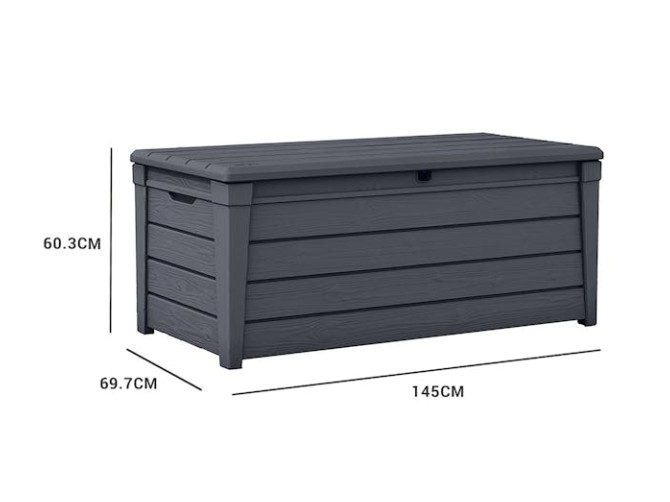 Keter Brightwood Outdoor Storage Box 454L Carousel 9