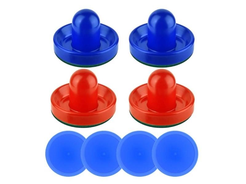 Air Hockey Pusher Plastic Lightly Weight Air Hockey Goalies Ice Pusher Pucks Carousel 1