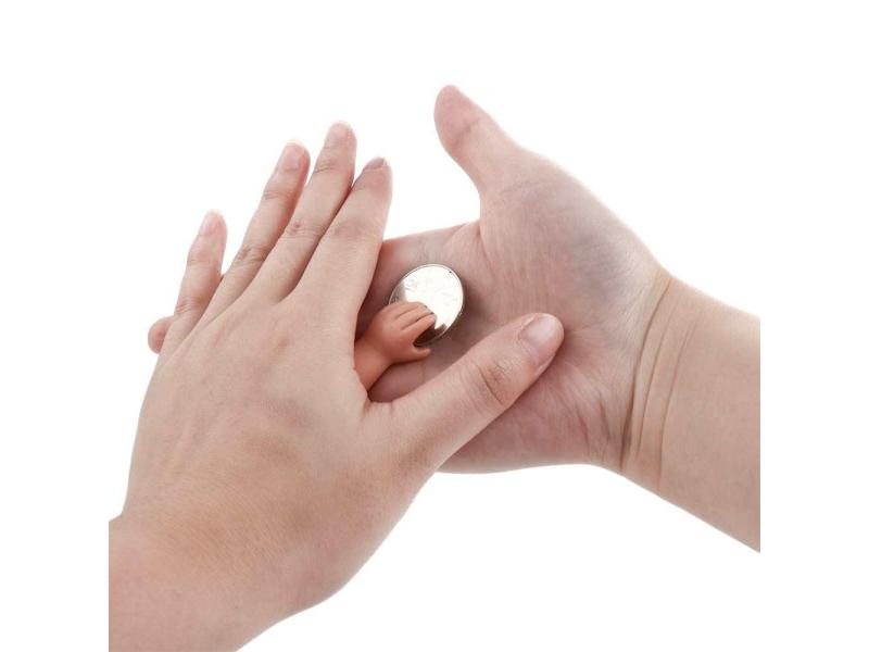 New Magic Tricks The Little Hand Prank Joke Magic Props Coins Disappear Carousel 1