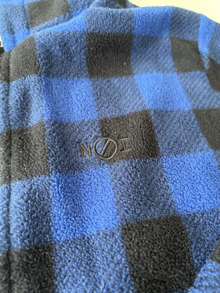 No Issue blue and black check jacket - size 16 Carousel 2