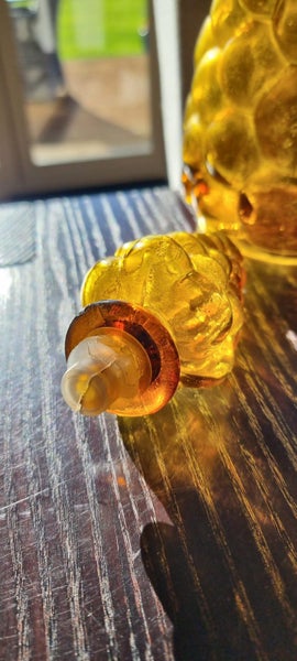 Retro amber genie bottle Carousel 4