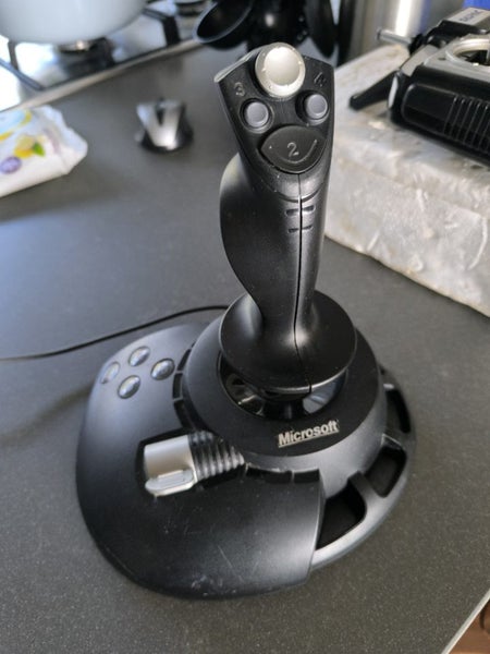 Microsoft Sidewinder Precision 2 Joystick for Flying Simulator Carousel 1