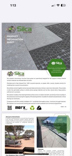 Silca System - Structural deck grates Carousel 1