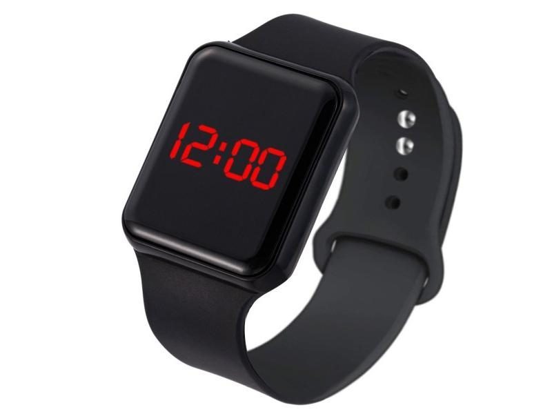 Kids Digital Watch Fashion Children LED Display Silicone Bracelet Women Men Carousel 1