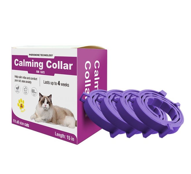 Calming Collar for Cats 38cm 4PCS Carousel 1