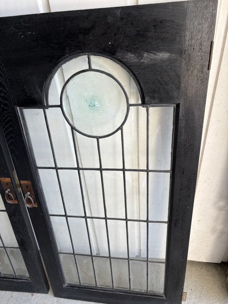 Art nouveau leadlight cabinet doors62854315769857113