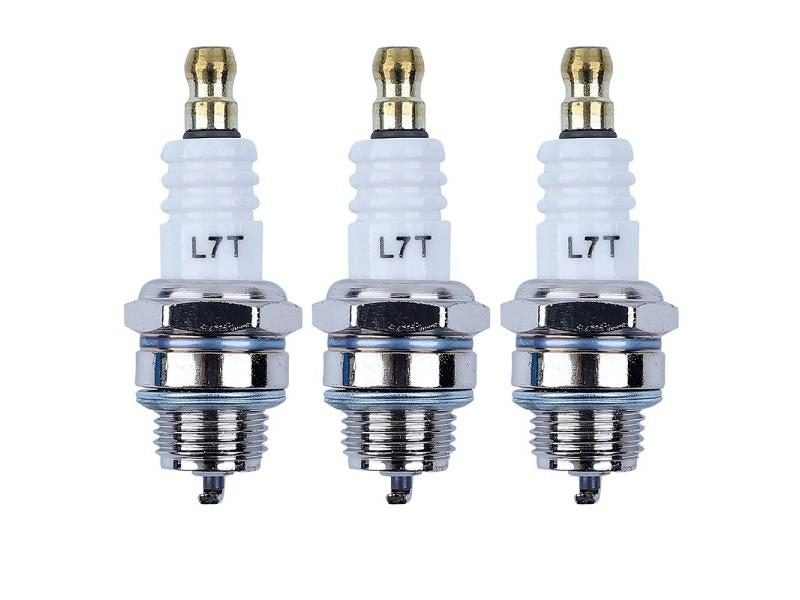 1/2/3pcs L7T Spark Plug For Gasoline Chainsaw And Brush Cutter Motosierra Carousel 1