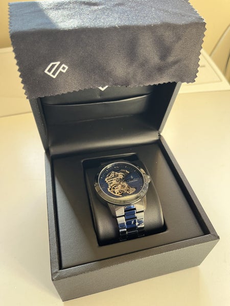 Siezmont Dante ll Silver-tone Skeleton Watch62863231955331112