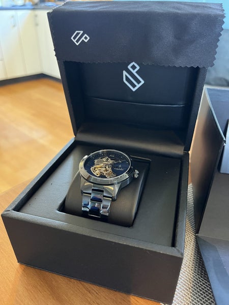 Siezmont Dante ll Silver-tone Skeleton Watch62863231955331113