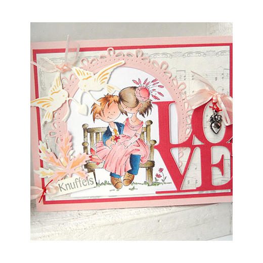 Marianne Design Dies - Love Birds (LR0298) Carousel 3