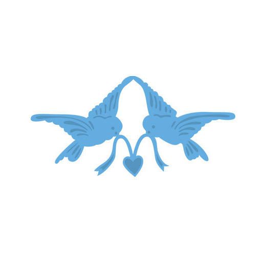 Marianne Design Dies - Love Birds (LR0298) Carousel 1