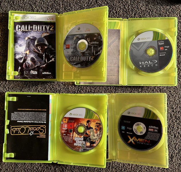 X Box 360 Console, Controllers & Games62863851058945112