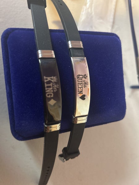 His queen Her king bracelets Carousel 1