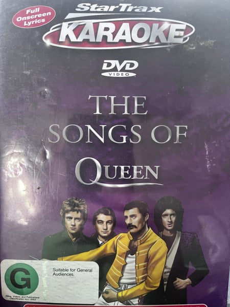 KARAOKE - THE SONGS OF QUEEN629738695031061115