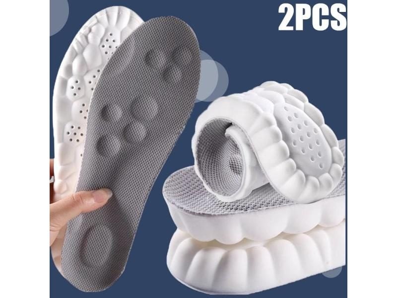 4D Massage Running Sports Insole For Feet With Arch Support Carousel 1